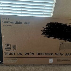 Delta Children 4-in-1 Convertible Crib